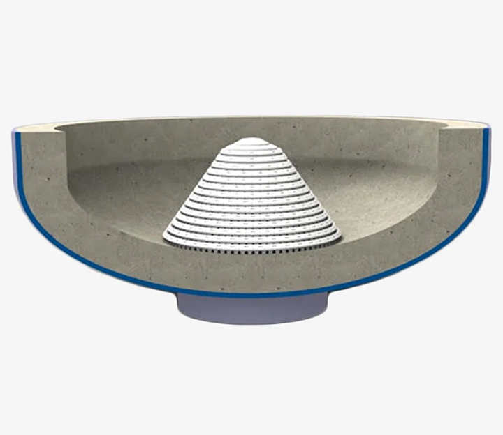 Catalyst bed support structure